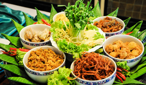 Exemple de repas Thailandais