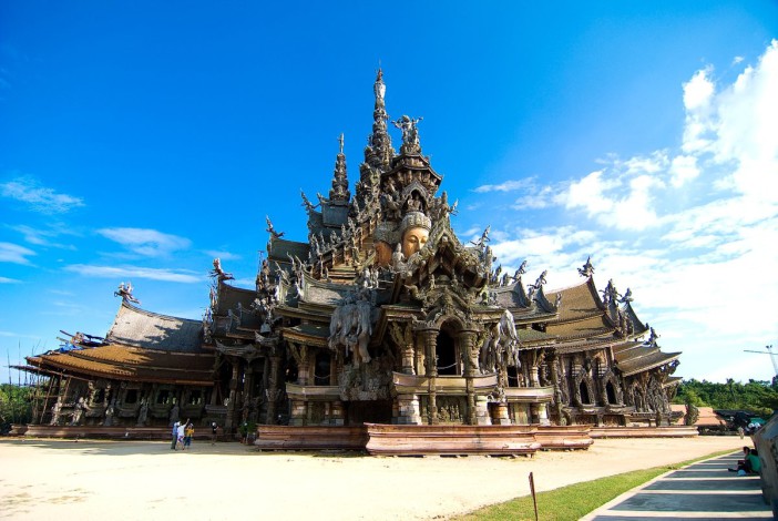 Le sanctuaire de la vérité à Pattaya