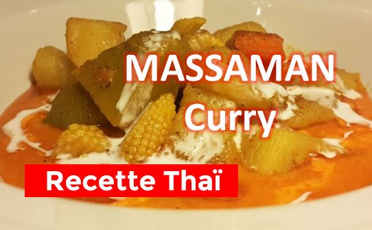 La recette du Massaman Curry au légume