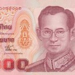 Billet de banque thaïlandais de 100 Bath