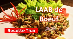 La recette Thailandaise du Laab de Boeuf
